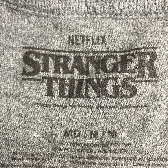 Stranger Things Netflix Gray Graphic Two T-Shirt Bundle in Unisex Medium Eleven - Picture 12 of 16